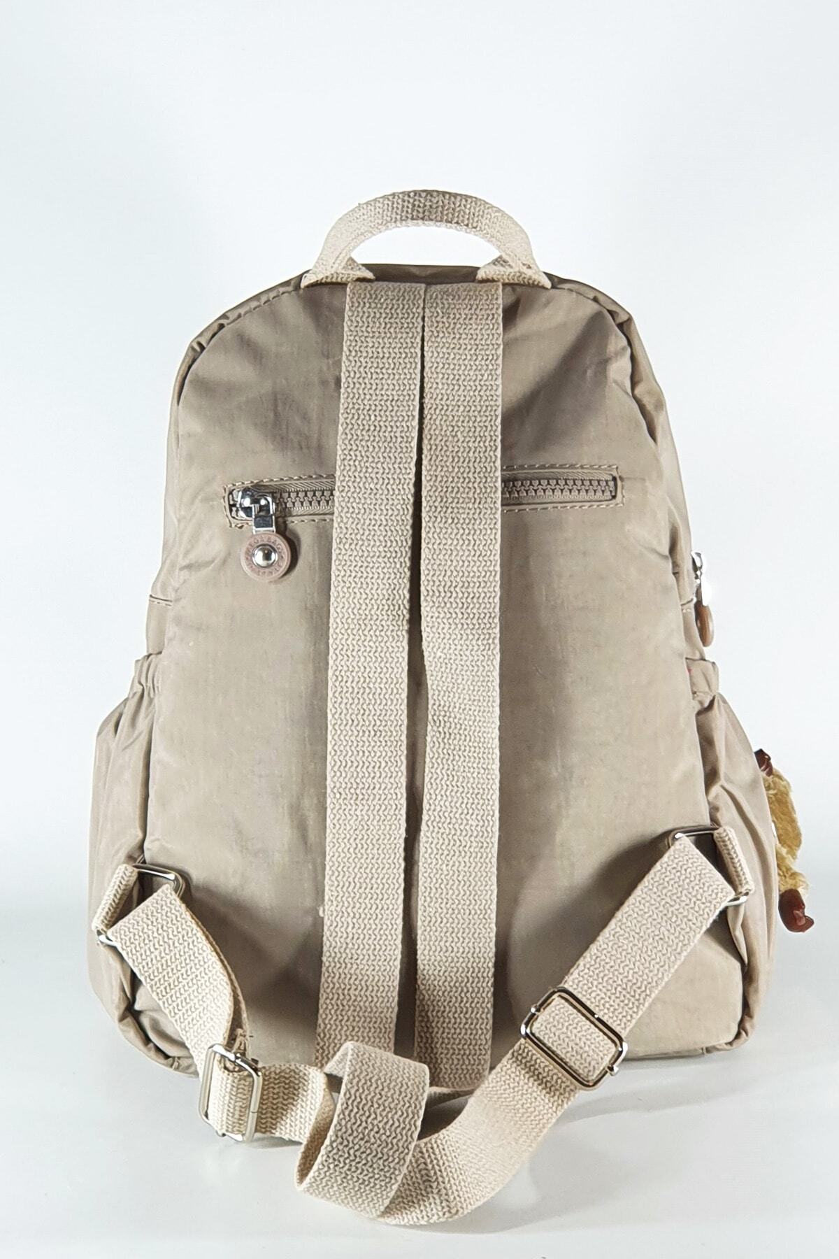 کوله پشتی زنانه بژ NEMO GROUP | nemobags251klinkırfcmegastoregroup اورجینال - تصویر 2