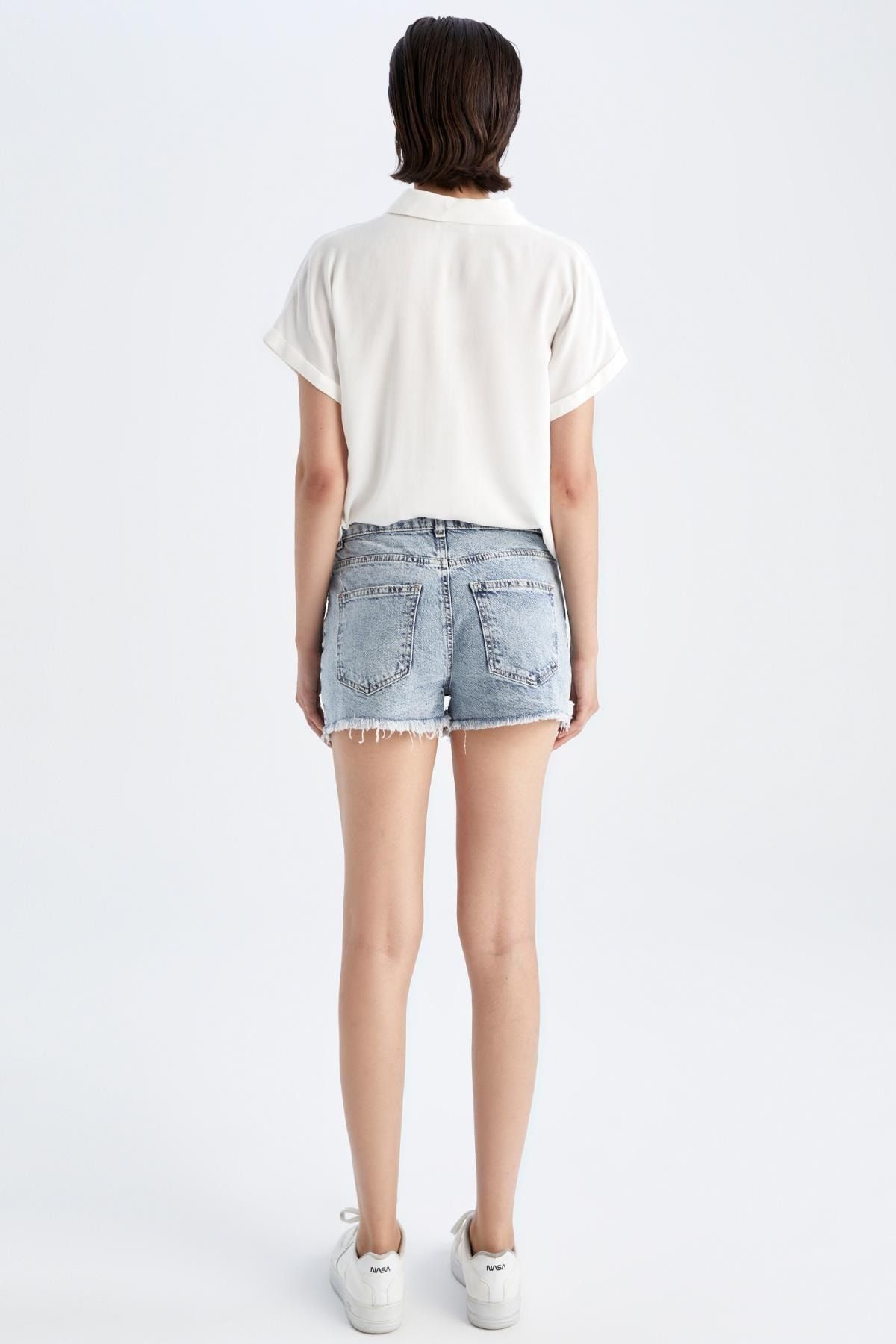 DeFacto Jeans Blau Slim