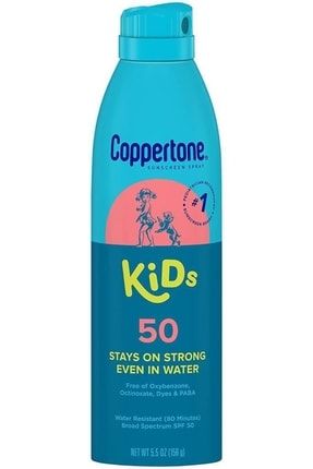 Kids Spf50 Güneş Koruyucu Sprey 156gr 072140027667