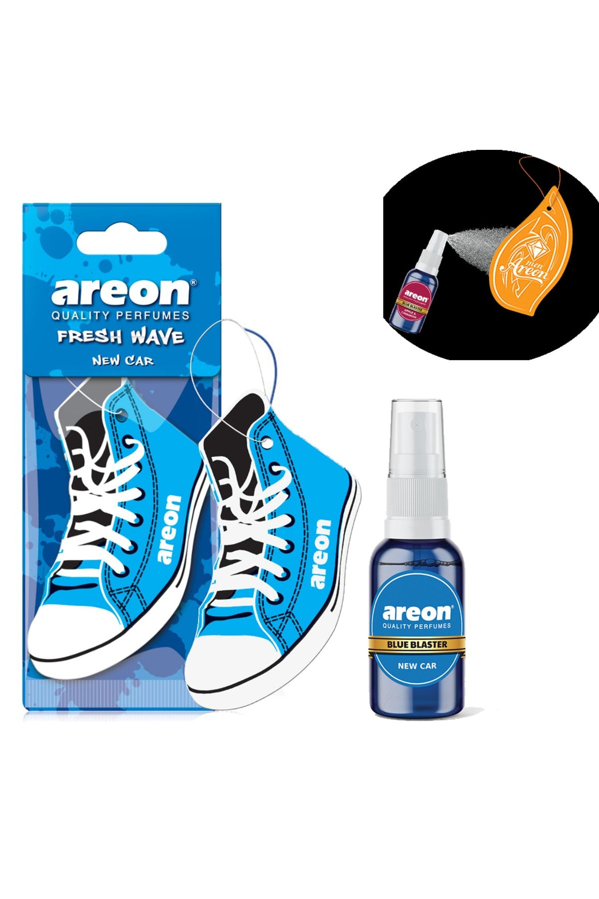 Areon Blue Blaster 30ml Sprey Bubble Gum + X Bubble Gum Oto Kokusu Fiyatı,  Yorumları - Trendyol