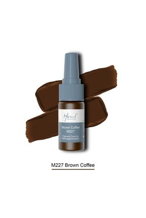 M227, Brown Coffee Color Kalıcı Makyaj Micro Pigmentasyon Boyası (pigment) 15 Ml. MBRWN001