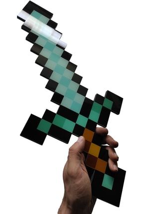 Minecraft Elmas Kılıç Pleksi Oyuncak, Minecraft Oyuncağı PYTHTLZR2022MNELMSKLC1