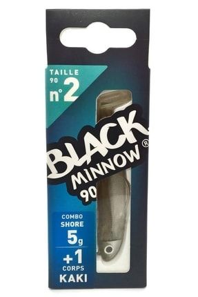 Fiiish Black Minnow Bm90\2 Bm189 Combo Shore Silikon Yem-kaki BM 189