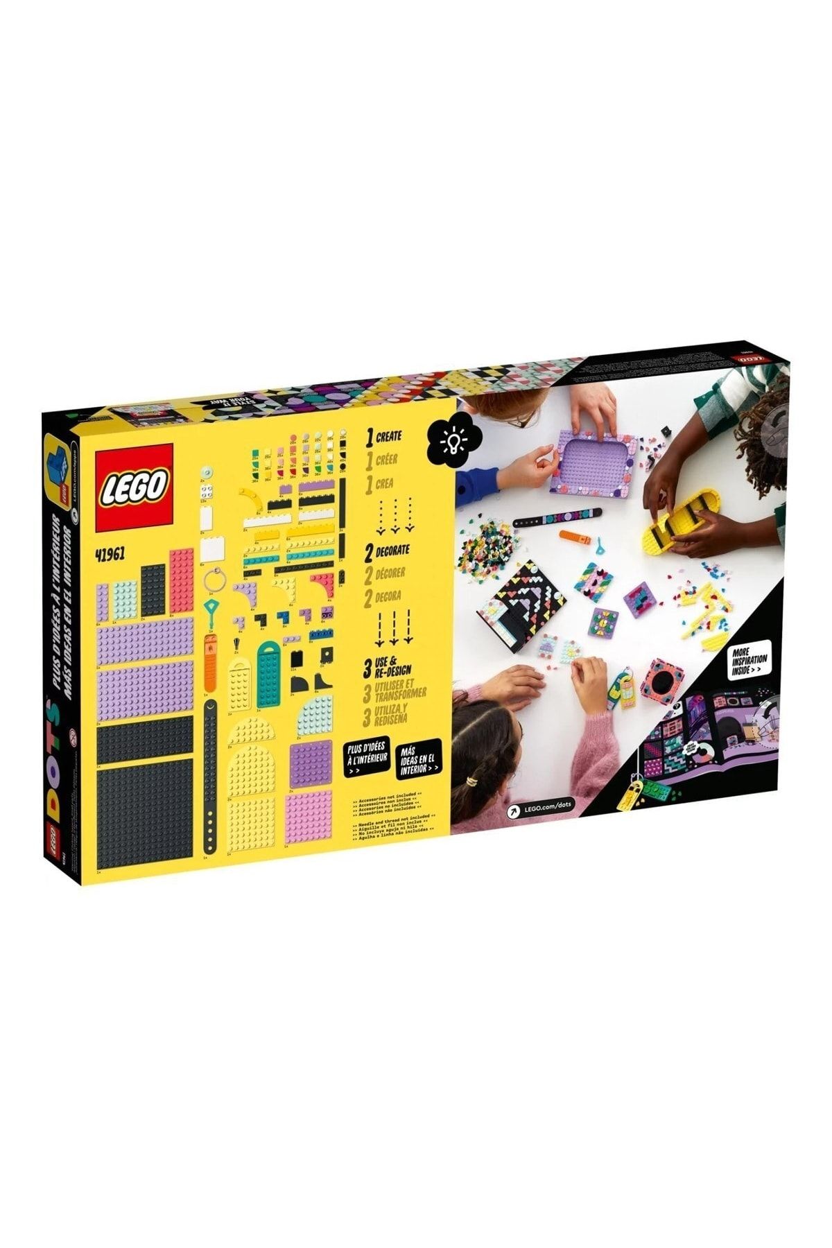 LEGO-41961 Lego Dots, Designer Set - Patterns, 1096 Pieces, Age +8 5