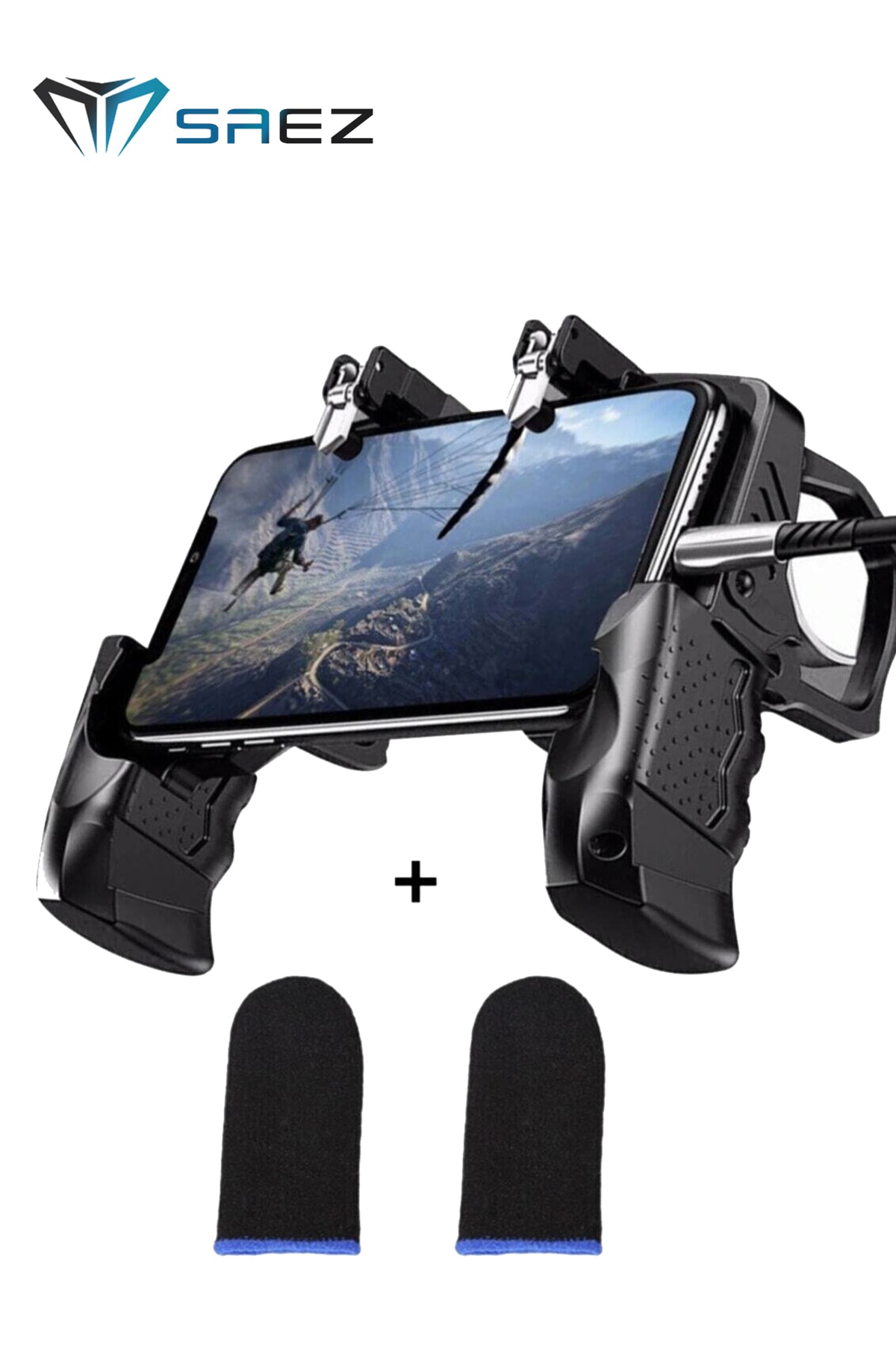 MC grup pazarlama K21 Pubg Oyun Konsolu Gamepad + Parmak Eldiven