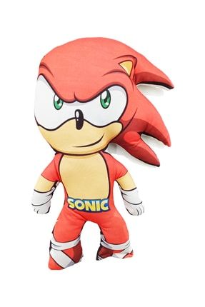 Sonic Figürü Büyük Boy Içi Dolgulu Bez Oyuncak Kırmızı Sonic 40cm. TL-537