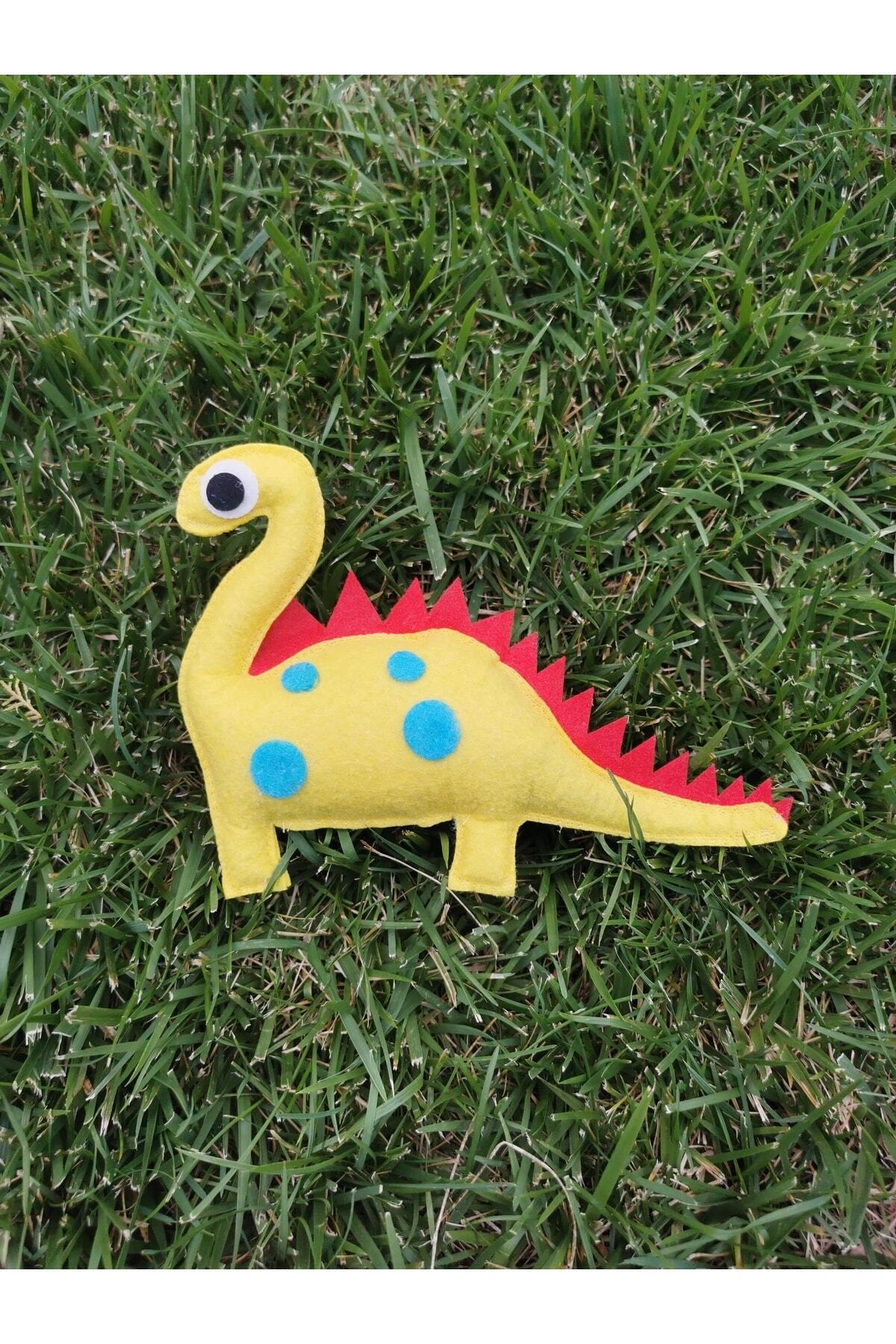 Dino-Catnip (CAT NANELI) Cat & Small Dog Toy Yellow Difficult 4