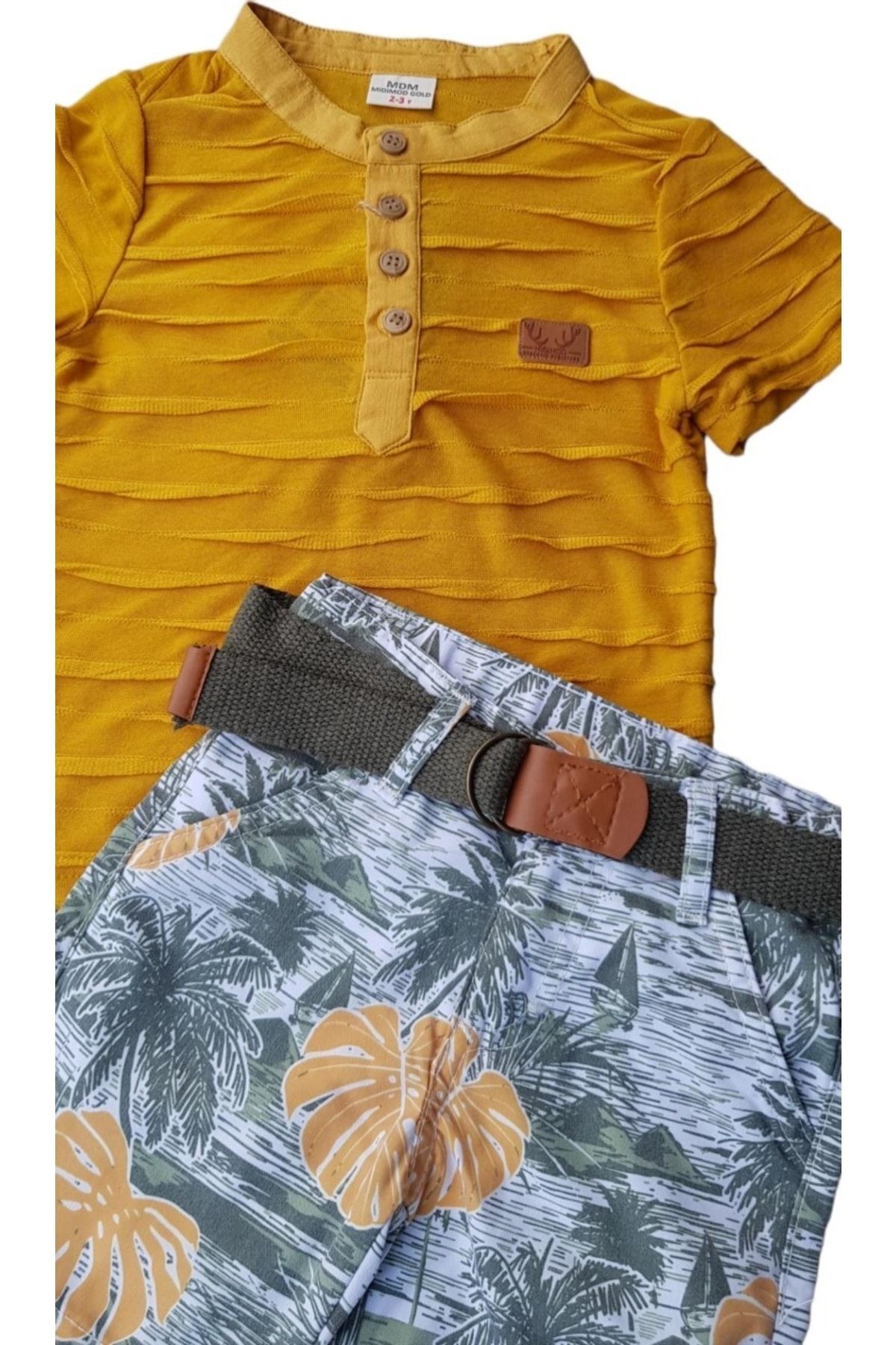 Midimod-Boy's Shirt Shorts Set 3