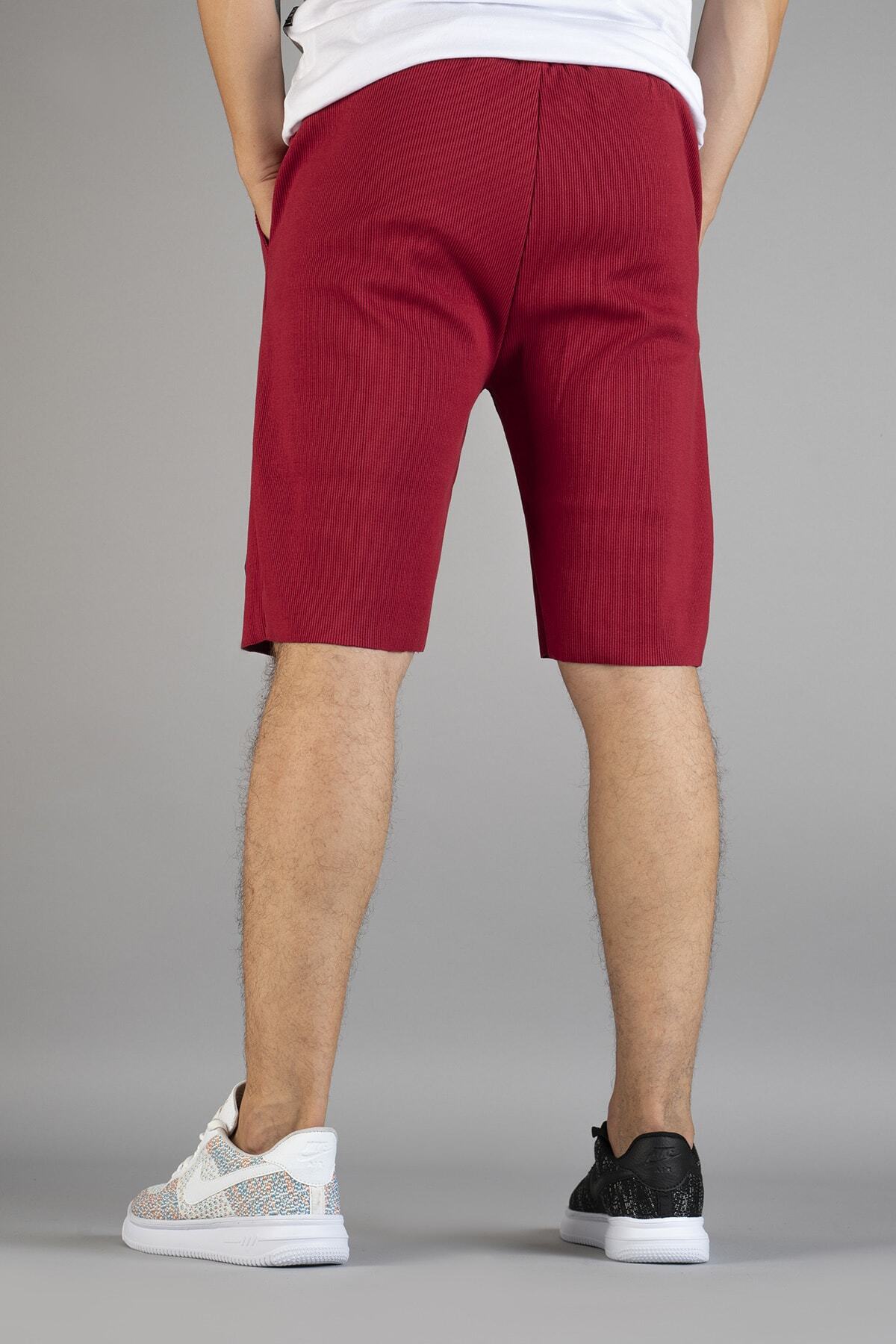 bombe-Men's Shorts Capri Red 3