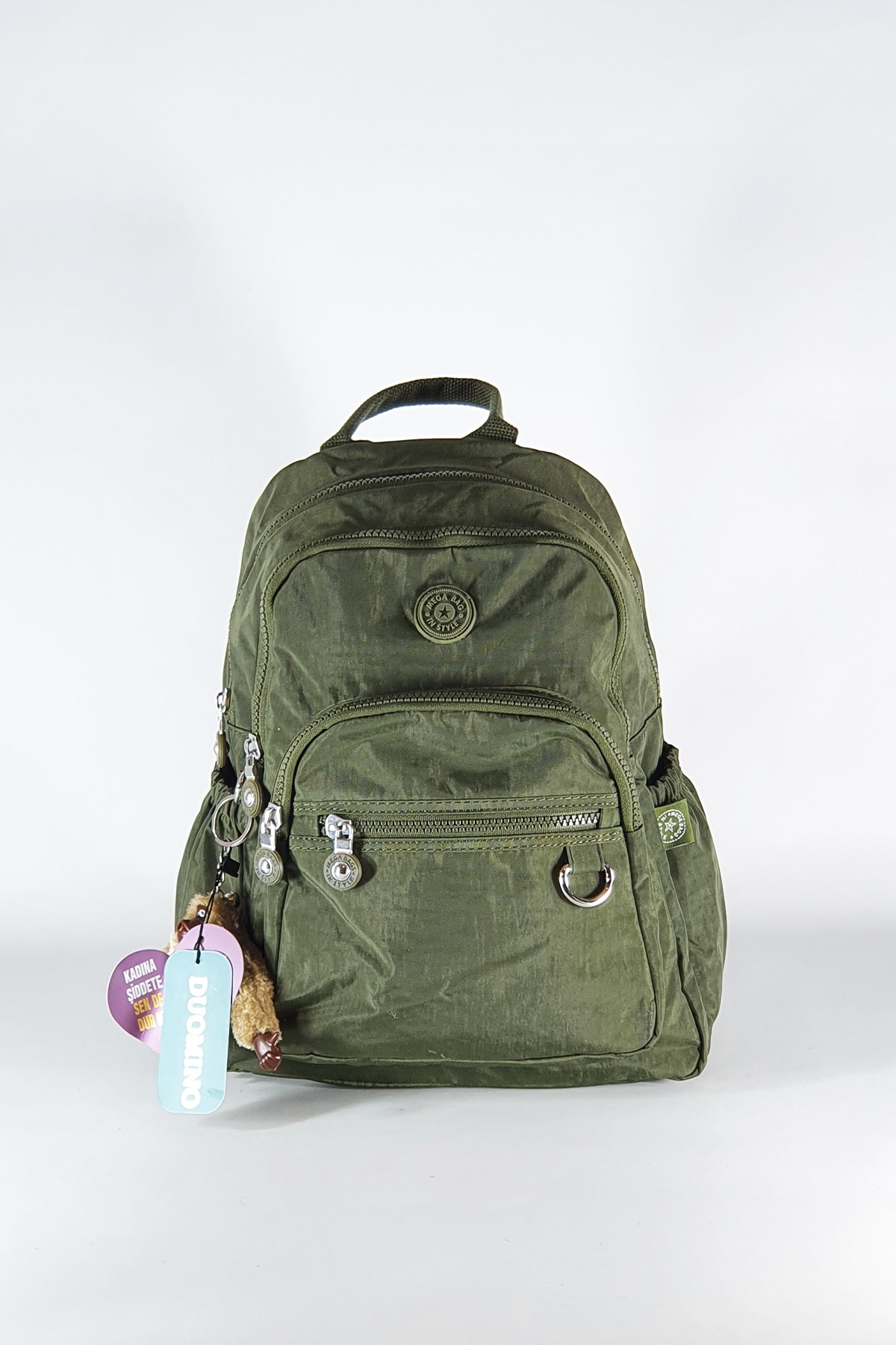 کوله پشتی زنانه خاکی NEMO GROUP | nemobags252klinkırfcmegastoregroup اورجینال - تصویر 2