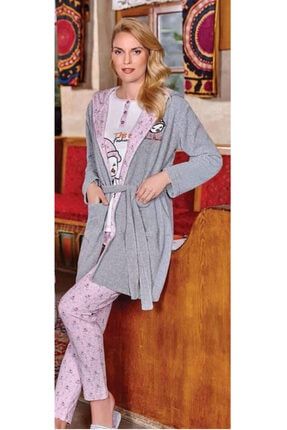 Kadın 3'lü Pijama Takımı 404 BERRAK 404