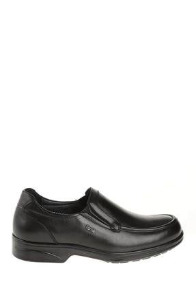 Erkek Siyah Hakiki Deri Comfort Ayakkabı 11012 MFRE011211012G0-F81