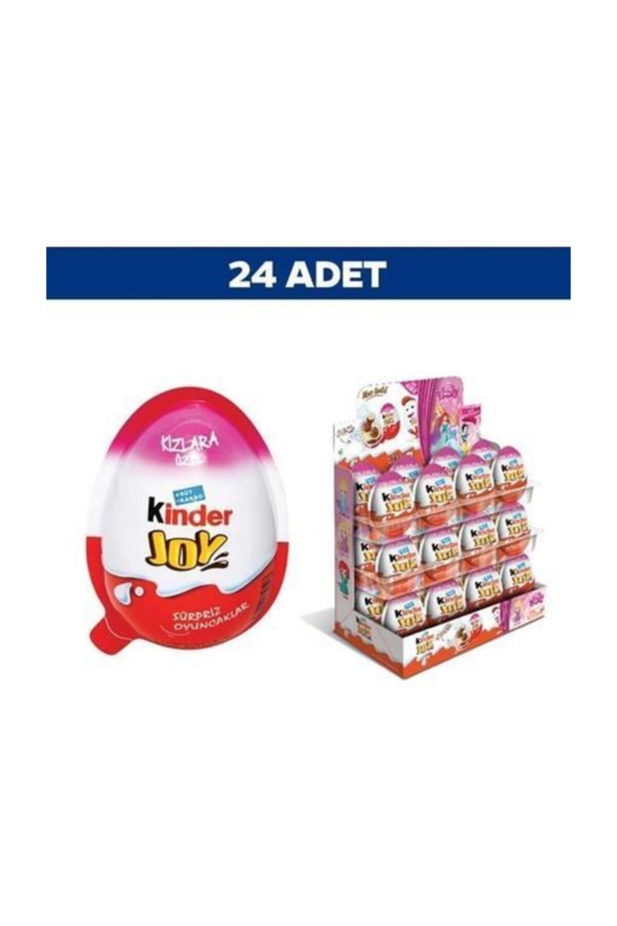 Kinder Joy Süpriz Yumurta Kızlar Için 20 grX 24 Fiyatı, Yorumları - Trendyol