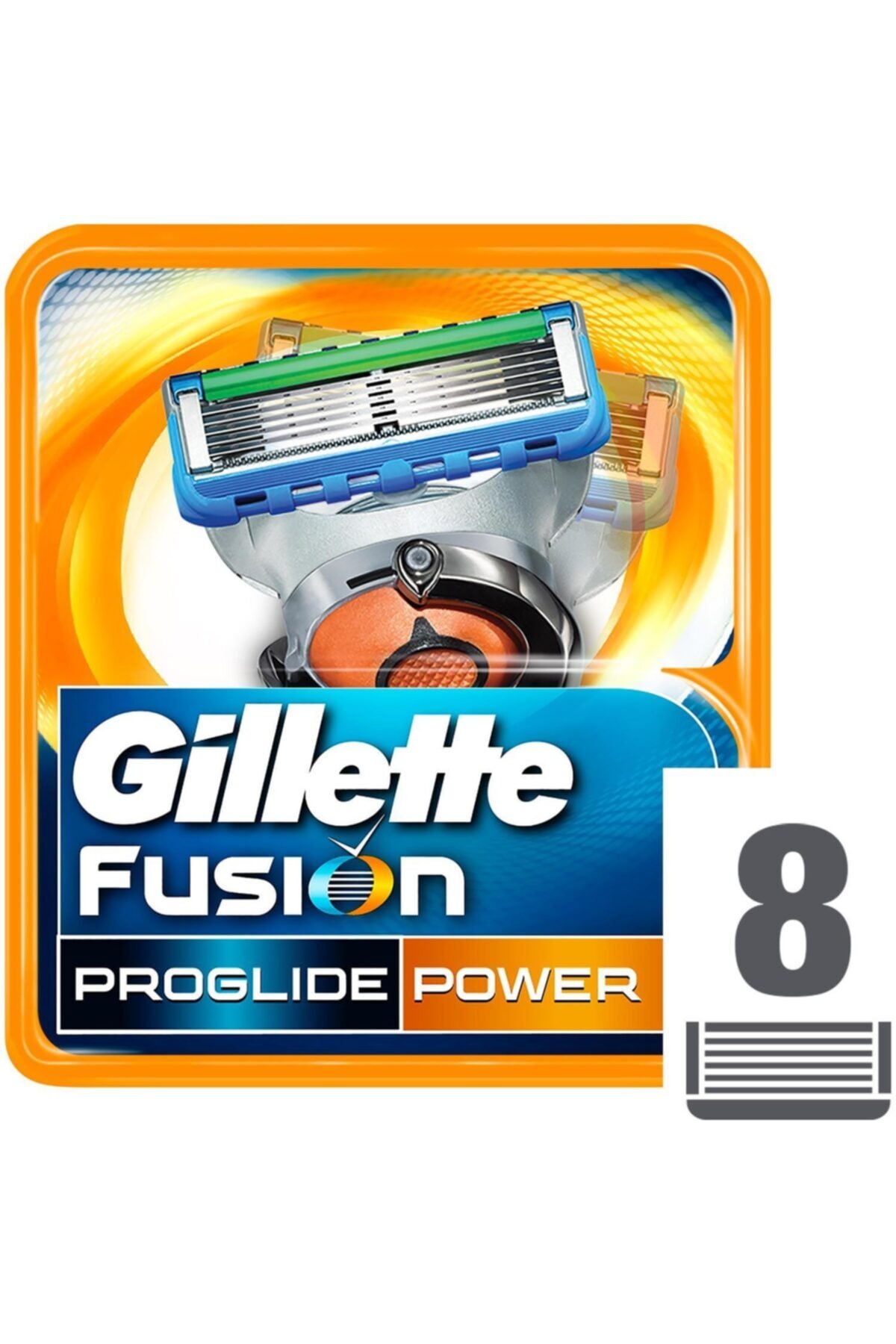 Gillette Gıllette Fusıon Proglıde Power Bıcak 8lı