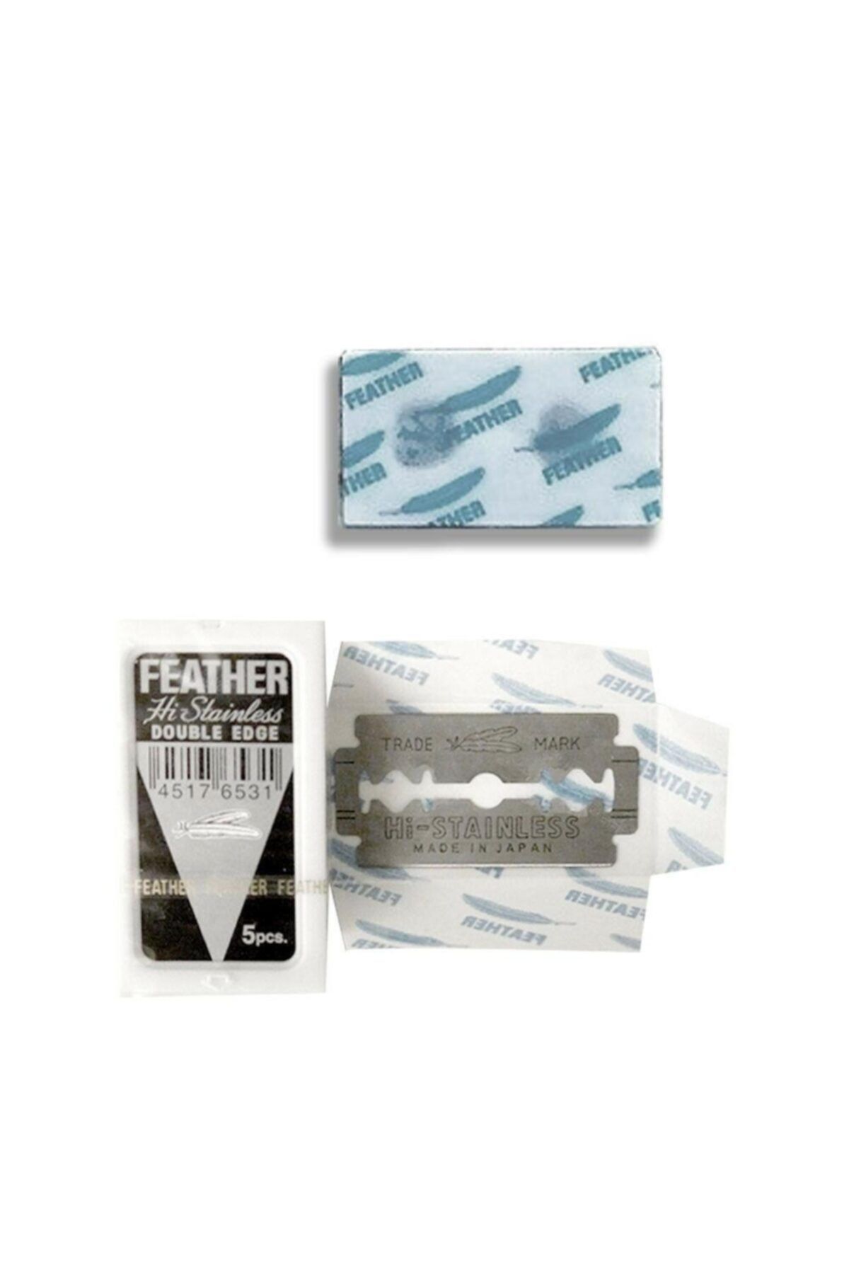 Feather Japon Tam Jilet - Yaprak Jileti 5li Paket SE7911