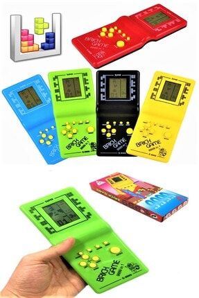 El Atarisi Tetris Oyun Konsolu Nostaljik Oyuncak Brick Game 9999 Oyunlu HYD-1296897-7799