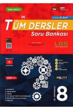 Sbm 8. Sınıf Tüm Dersler Soru Bankası KK-9786059567206