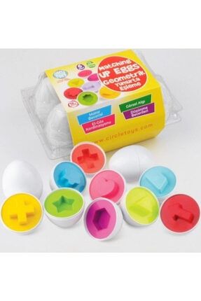 Circle Toys Geometrik Yumurta Eşleme 6'lı MLM31