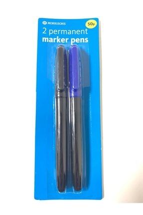 Permanent Marker Pens Siyah Ve Mavi PERMANENT MARKER PENS