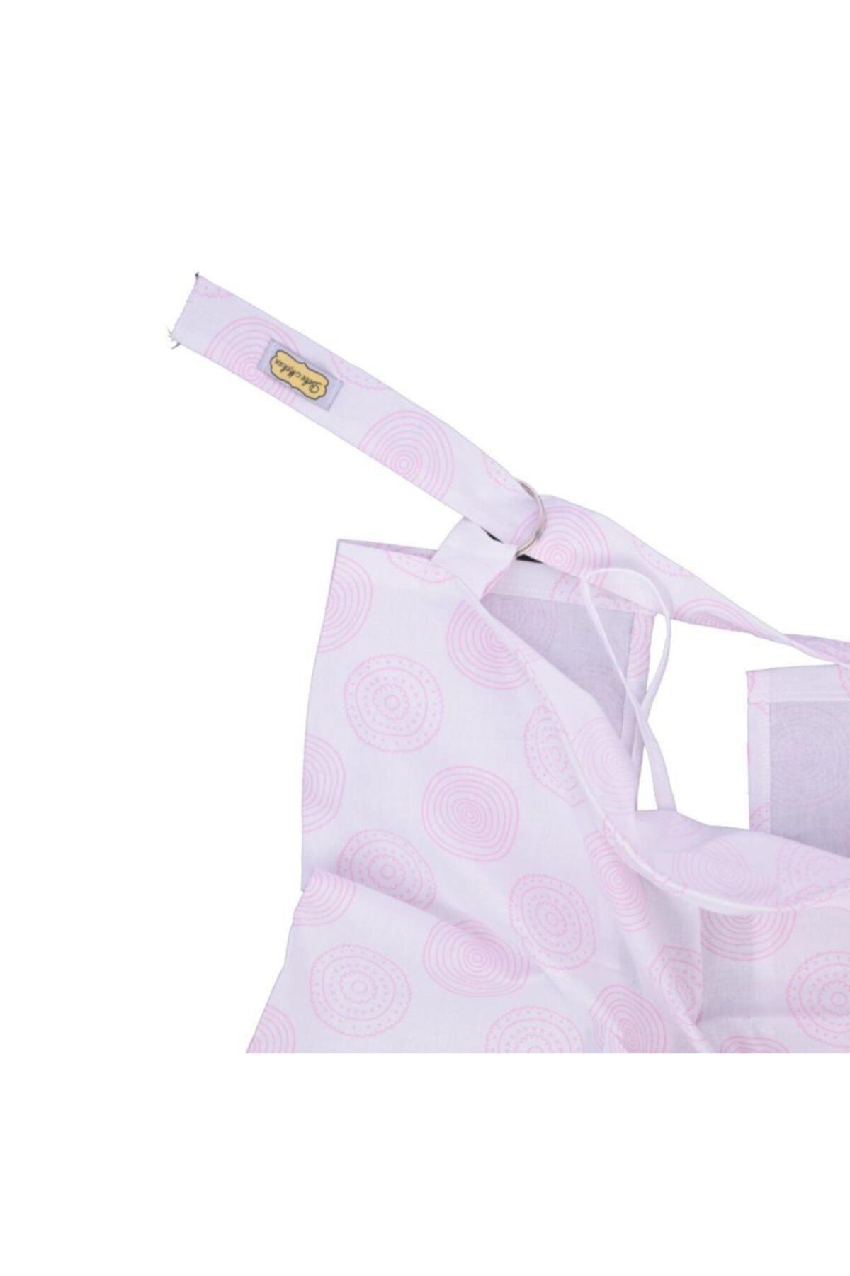 Anne Emzirme Örtüsü Cepli - Pembe Halka 4