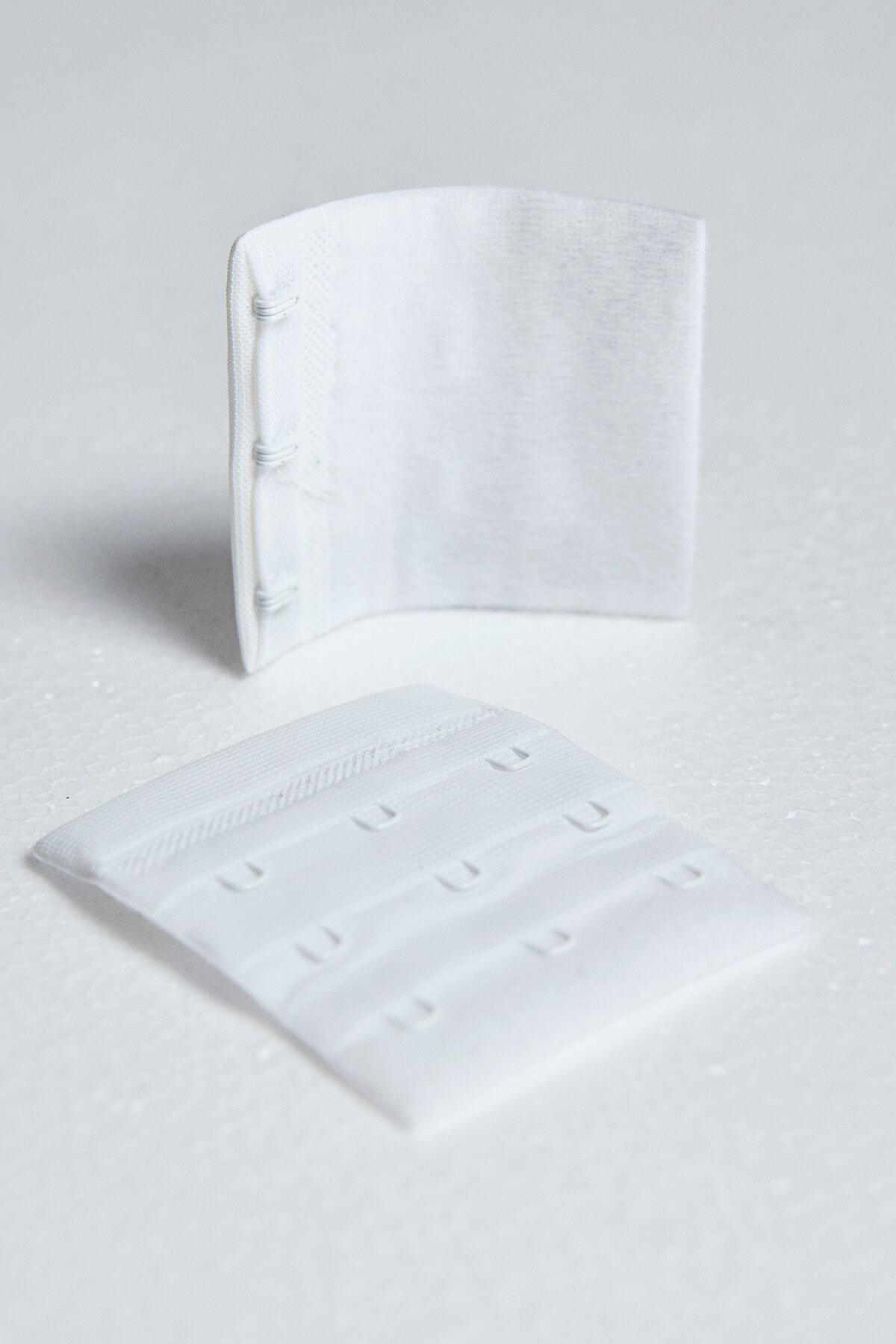 Reflections Kadın Beyaz Üçlü Sütyen Uzatma Agrafı