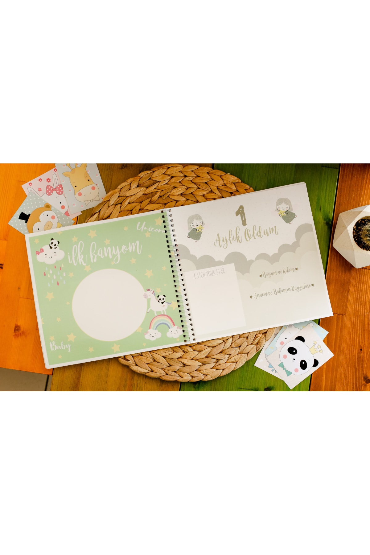 TURKUAZ TASARIM&EVENTS Hamilelik, Anne Ve Bebek Hatıra Albümü / Günlüğü fotoğrafı 4 (önizleme)