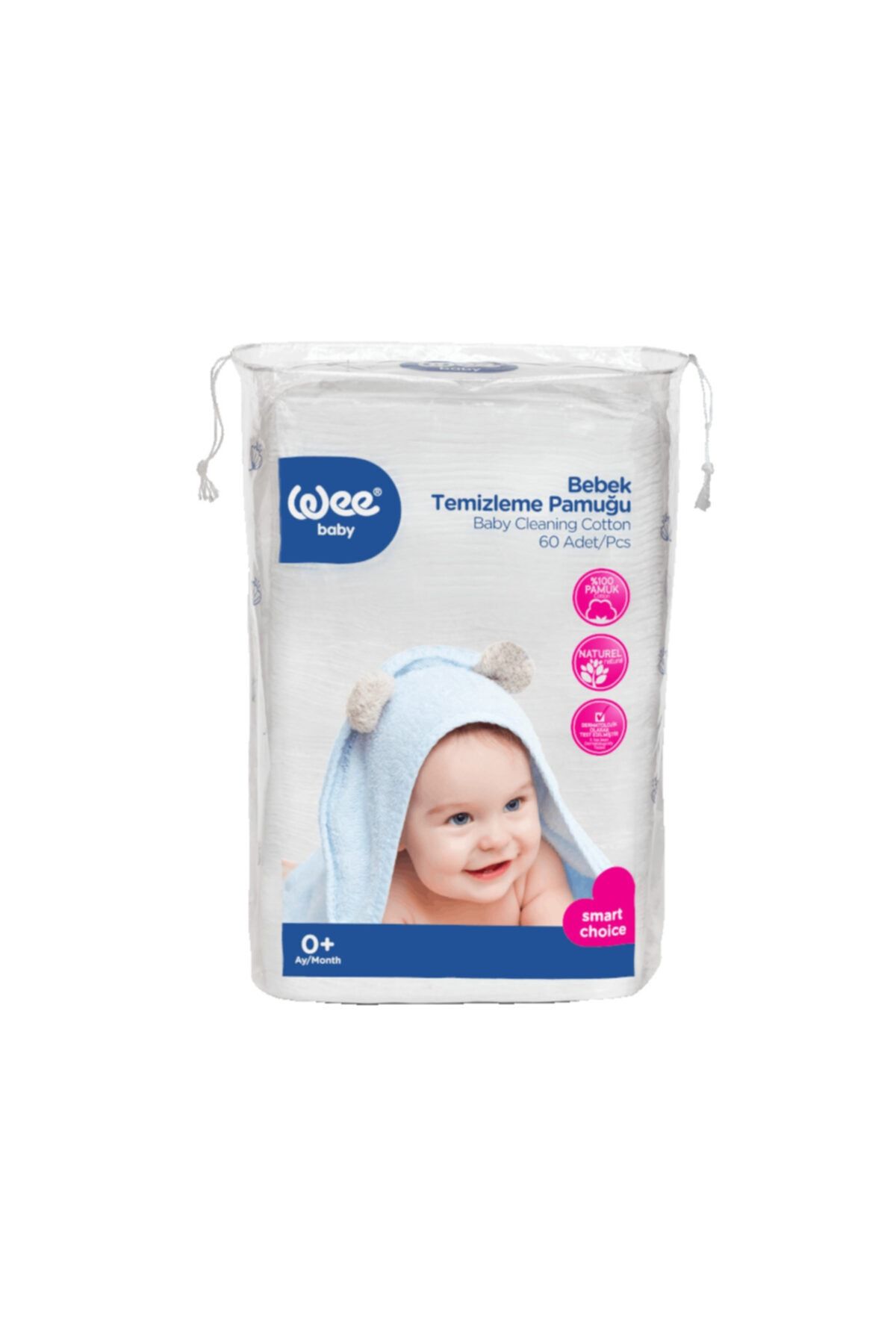 Wee Baby Bebek Temizleme Pamuğu