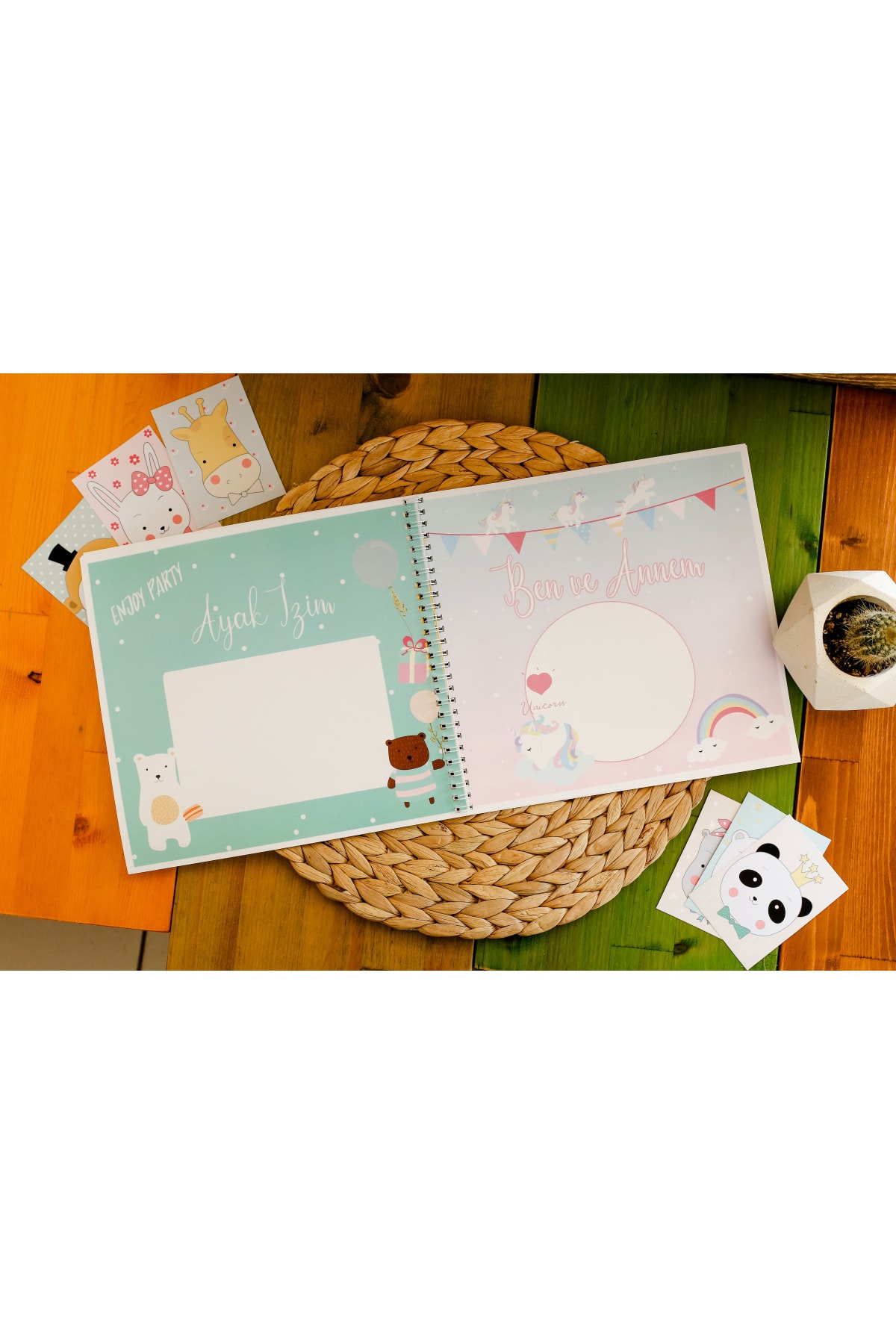 TURKUAZ TASARIM&EVENTS Hamilelik, Anne Ve Bebek Hatıra Albümü / Günlüğü fotoğrafı 3 (önizleme)