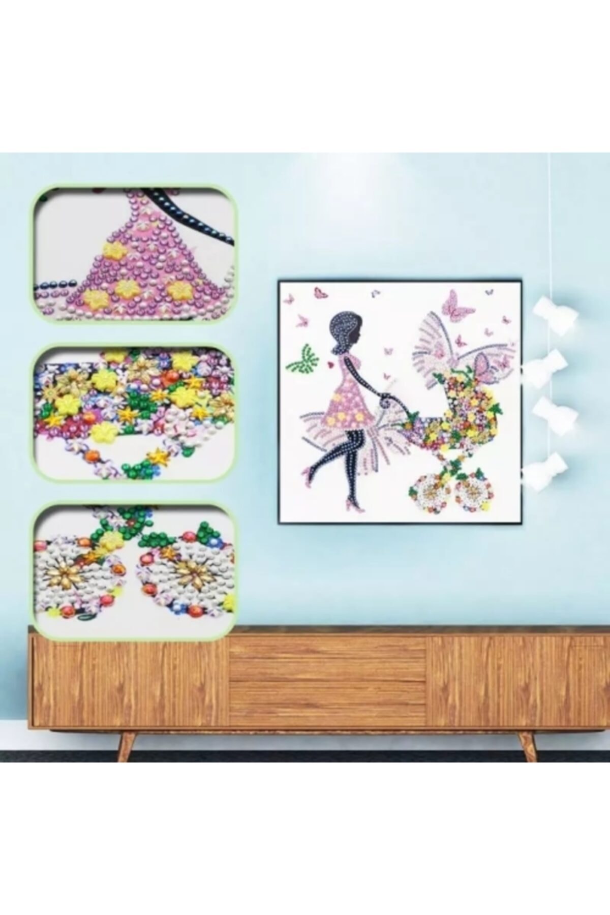 Hondep 5d Elmas Boyama Anne Bebek Mozaik Tas Isleme Seti Kendin Yap Tablo Dekorasyon Eglenceli Hobi Fiyati Yorumlari Trendyol