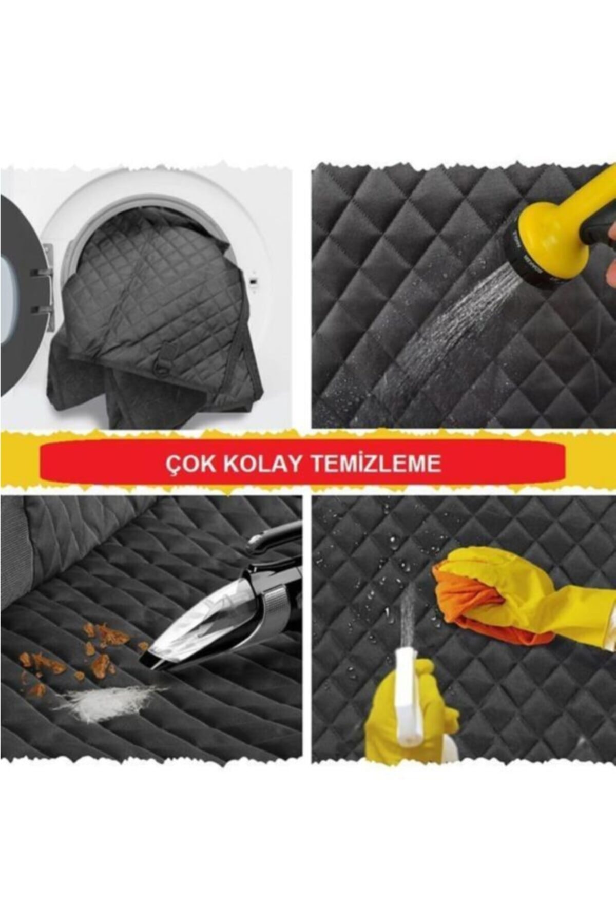 Ankaflex Araba Köpek Örtüsü Araç Arka Koltuk Evcil Hayvan Taşıma Kılıfı Branda Oto Kedi Yatağı Koruyucu Örtü fotoğrafı 5 (önizleme)