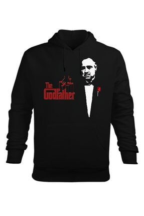 The Godfather-3 Erkek Kapüşonlu Hoodie Sweatshirt TD275826
