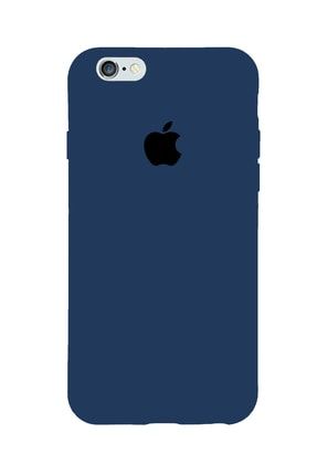 Iphone 6 Plus Model, Logolu Lansman, Içi Kadife Silikon Kılıf 6PL