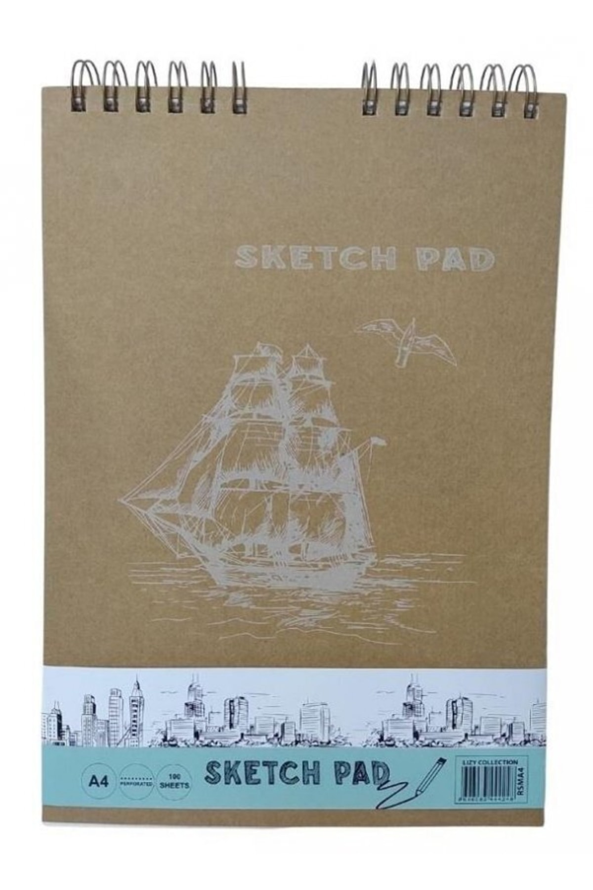 Liz Resim (Eskiz) Defteri Spiralli 100 Yp A4 Rsma4 / Liz