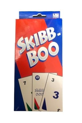 Skıbb-boo Kart Oyunu 7+yaş 2-6 Oyuncu SKIBB BOO