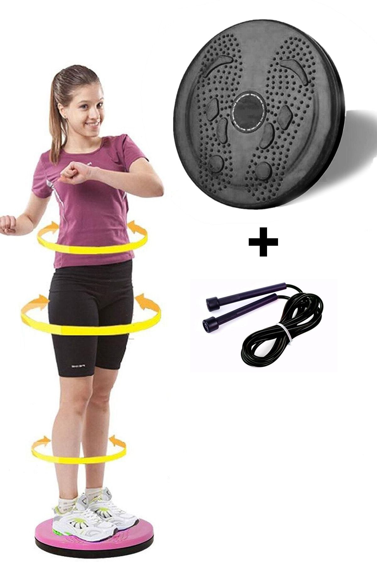 Bundera Disc Twister Hip and Waist Slimming Spinning Disc Home