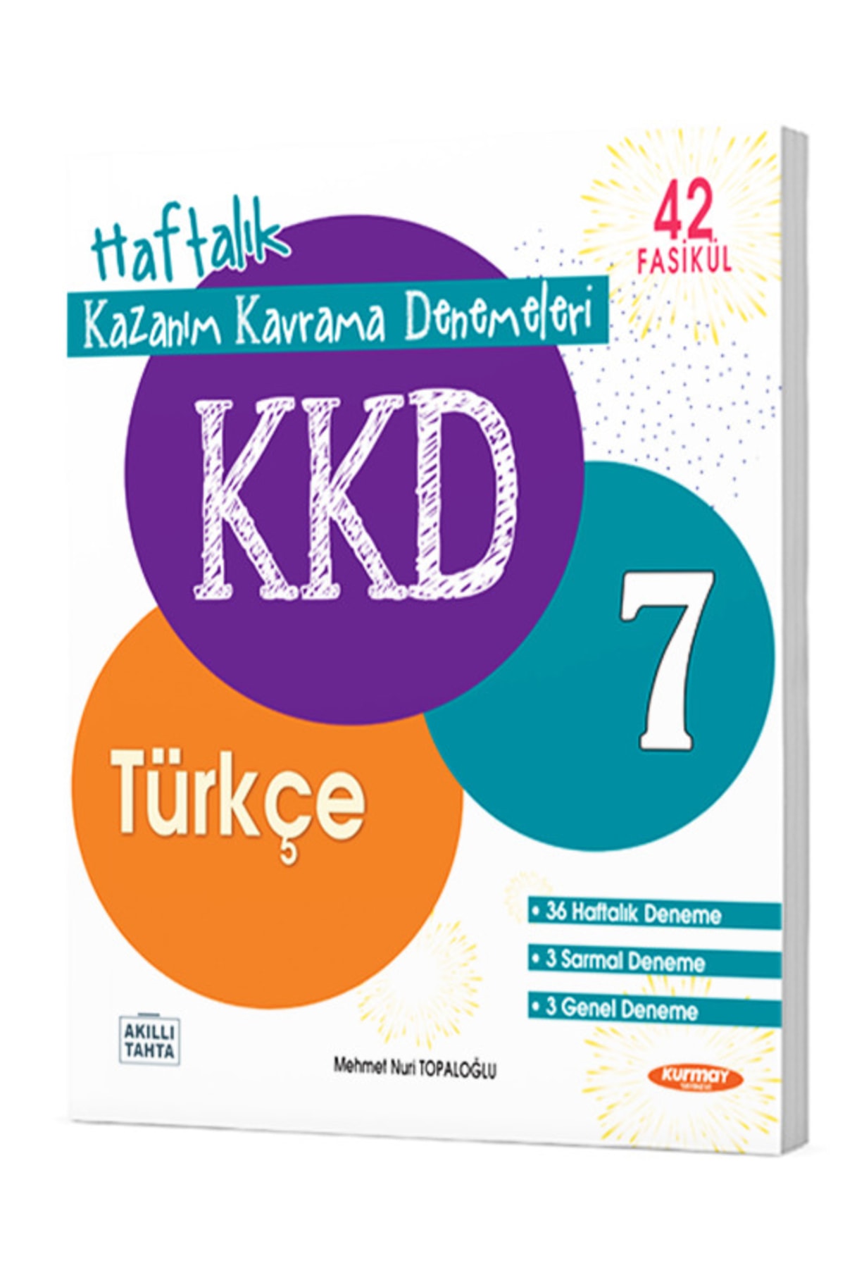 Kurmay Yayınları 7 TÜRKÇE HAFTALIK KAZANIM KAVRAMA DENEMELERİ (42