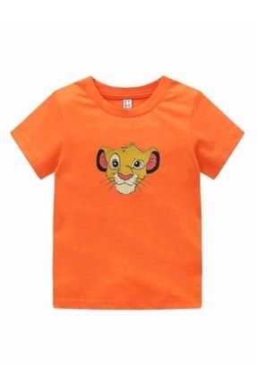 Çocuk Kız/erkek Tiger Baskılı Oversize T-shirt tiger-