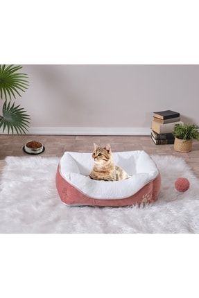 Lina Kedi Köpek Yatağı 35x50x20 Cm (kılıflı,yıkanabilir) SIERPETBEDSMALL