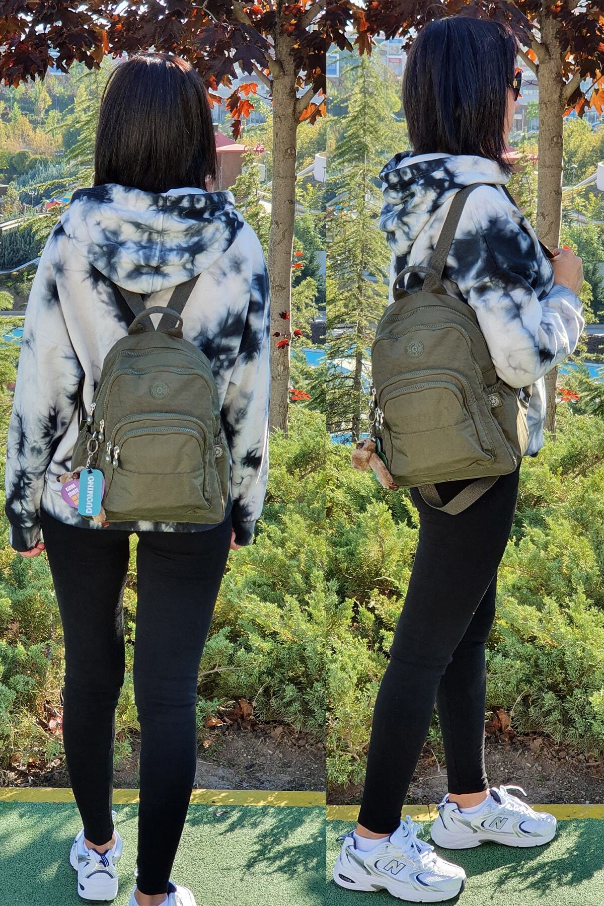 کوله پشتی زنانه خاکی NEMO GROUP | nemobags251klinkırfcmegastoregroup اورجینال - تصویر 3