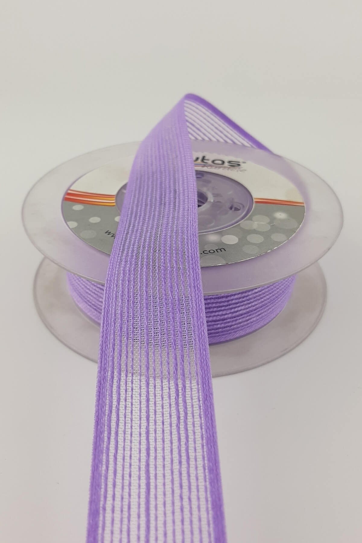 Genel Markalar Lila Efektli Keten Kurdele 2,5 Cm – Kurdele – Kurdele