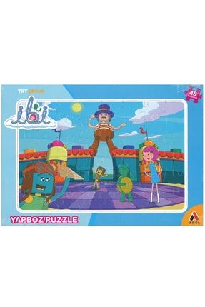 Trt Çocuk Ibi 48 Parça Frame Puzzle (24x34cm) ADEL-TRT-MOMO-2022-48-DK-22