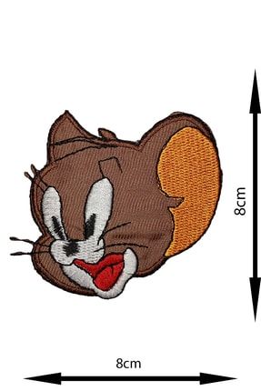 Ütü Ile Yapışan Arma - Patch - Tom Ve Jerry (jerry) Modeli (8cm X 8cm) UYA00045