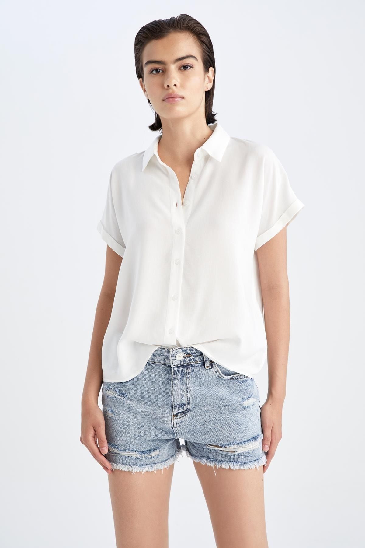 DeFacto Jeans Blau Slim