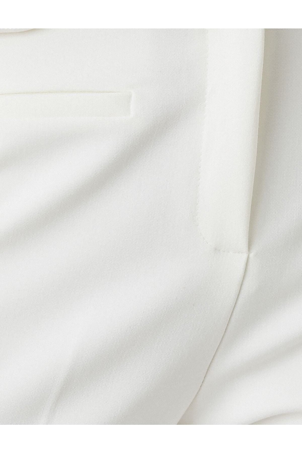 Koton Crop Cigarette Pantolon Cep Detaylı IR7042