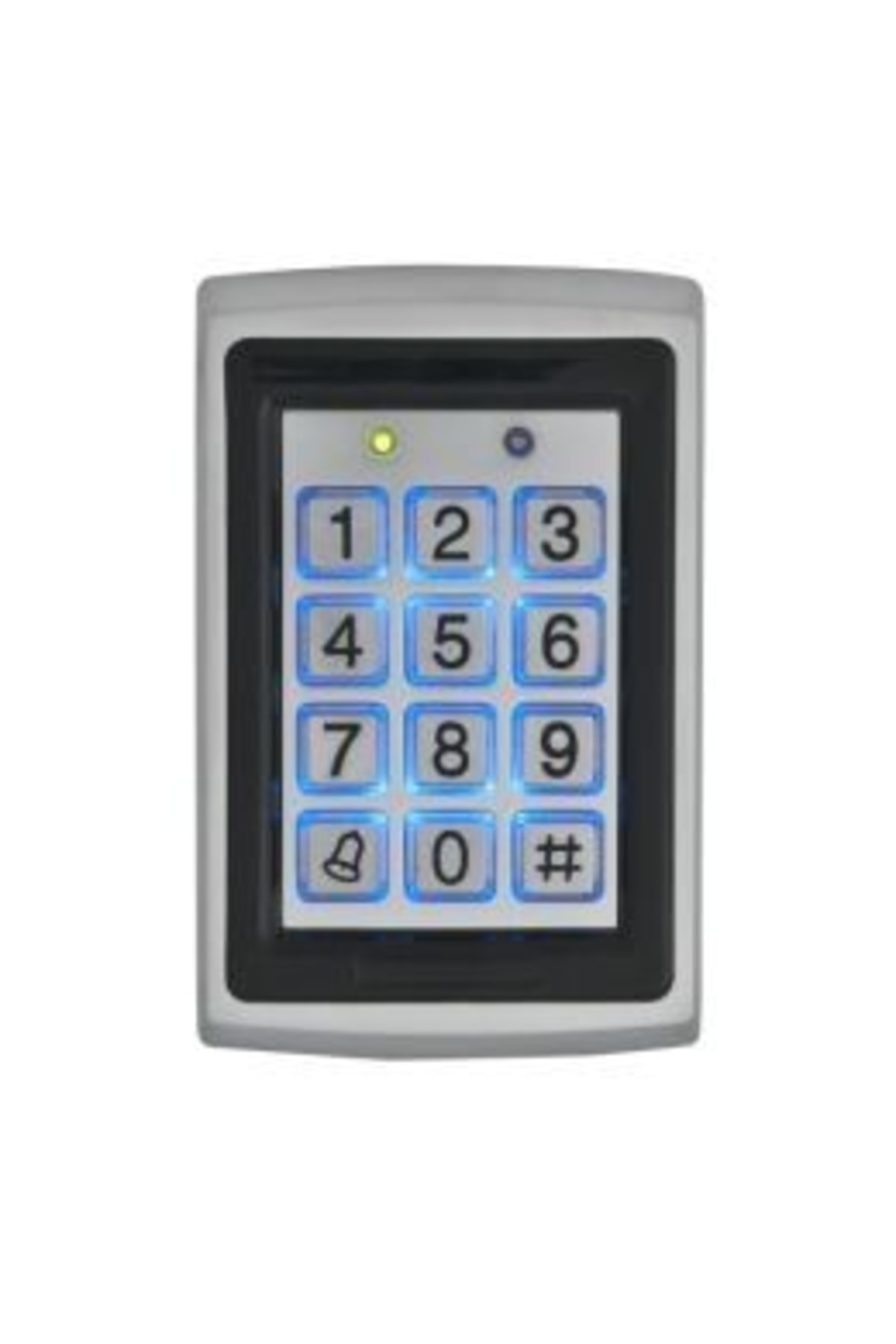 LEDONLİNE Metal Işıklı Şifreli Kartlı Kapı Açma Kilidi Proximity Rfid