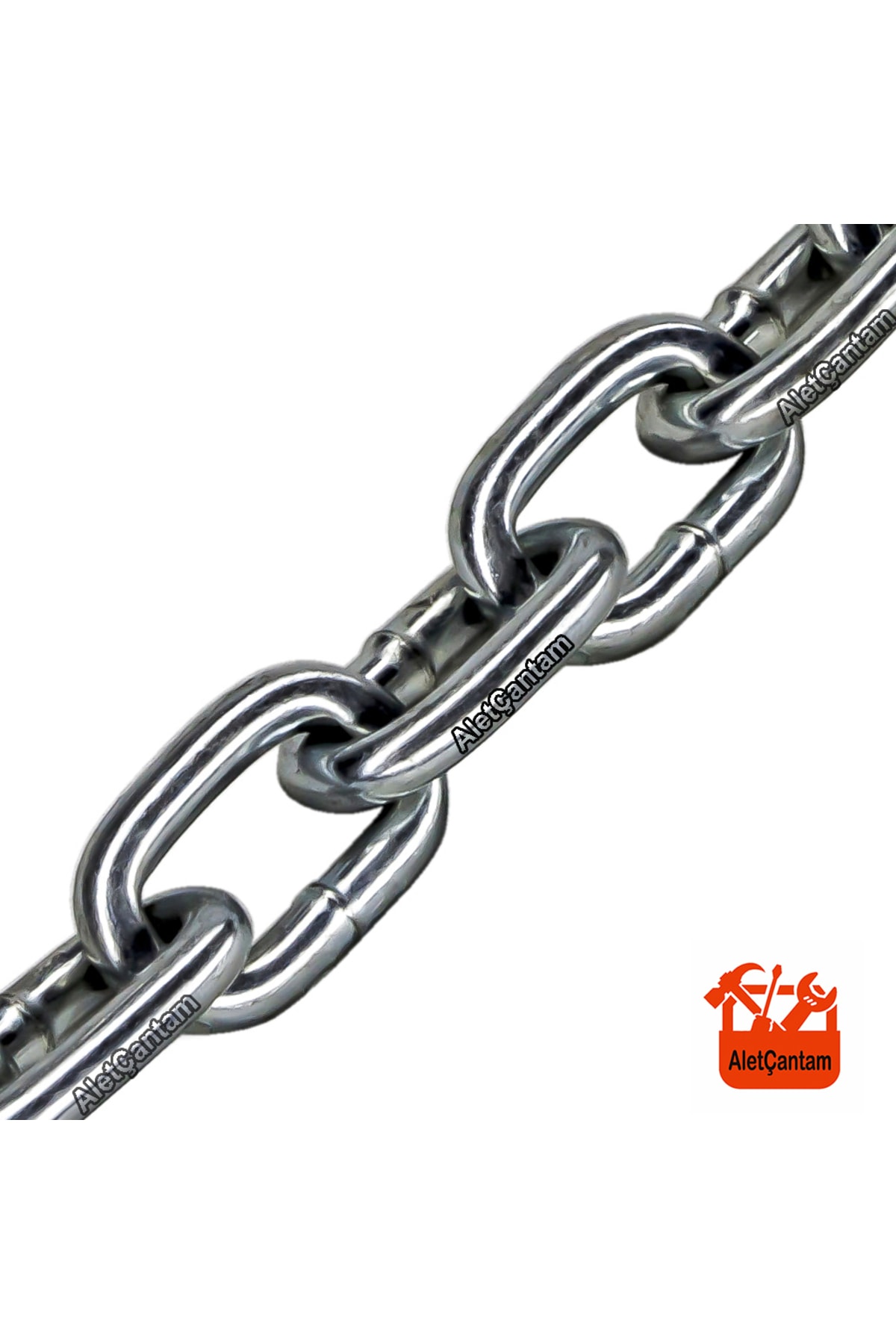 Galvanized Coated Chain 3 Mm X 1 M