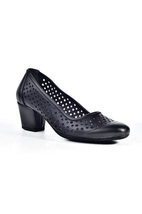 Kadın Siyah Klasik Topuklu Ayakkabı Siyah ZNG.000307