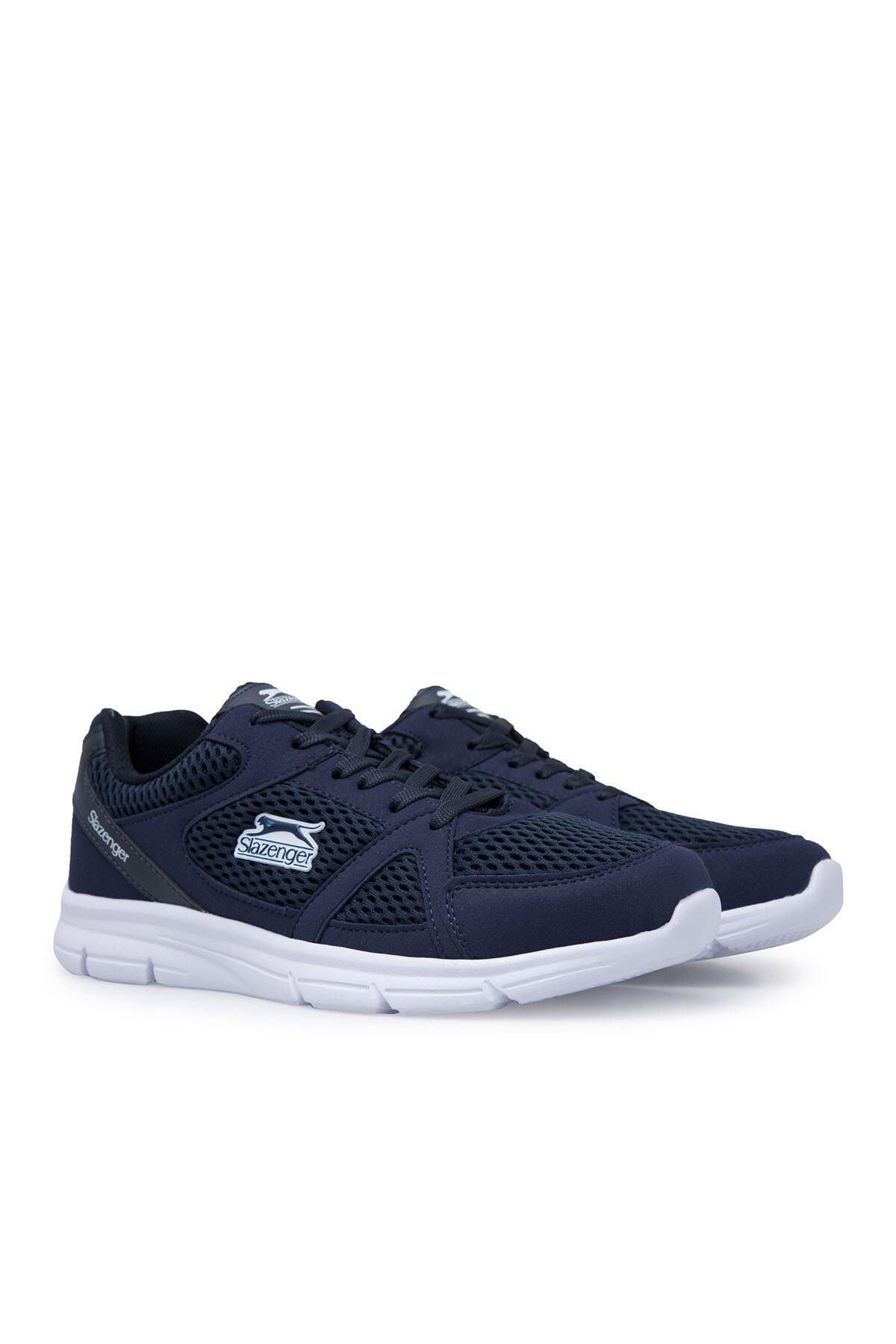 کفش کژوال اسلازنگر مردانه پارچه آبی سرمه ای        Casual / کژوال | Slazenger TYC00502060509 TR - تصویر 3