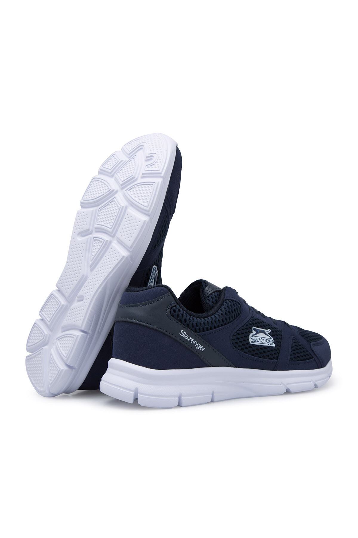کفش کژوال اسلازنگر مردانه پارچه آبی سرمه ای        Casual / کژوال | Slazenger TYC00502060509 TR - تصویر 4