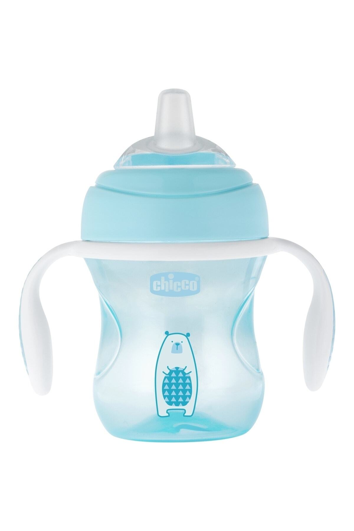 Chicco Yumuşak Uçlu Geçiş Bardağı 4m+ Erkek fotoğrafı 3 (önizleme)